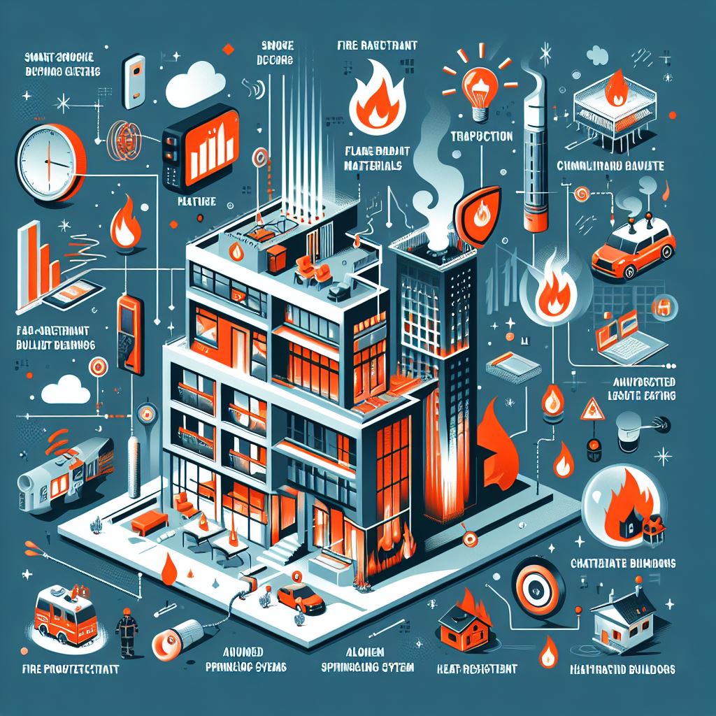 Новые тенденции в технологиях противопожарной защиты иллюстрация